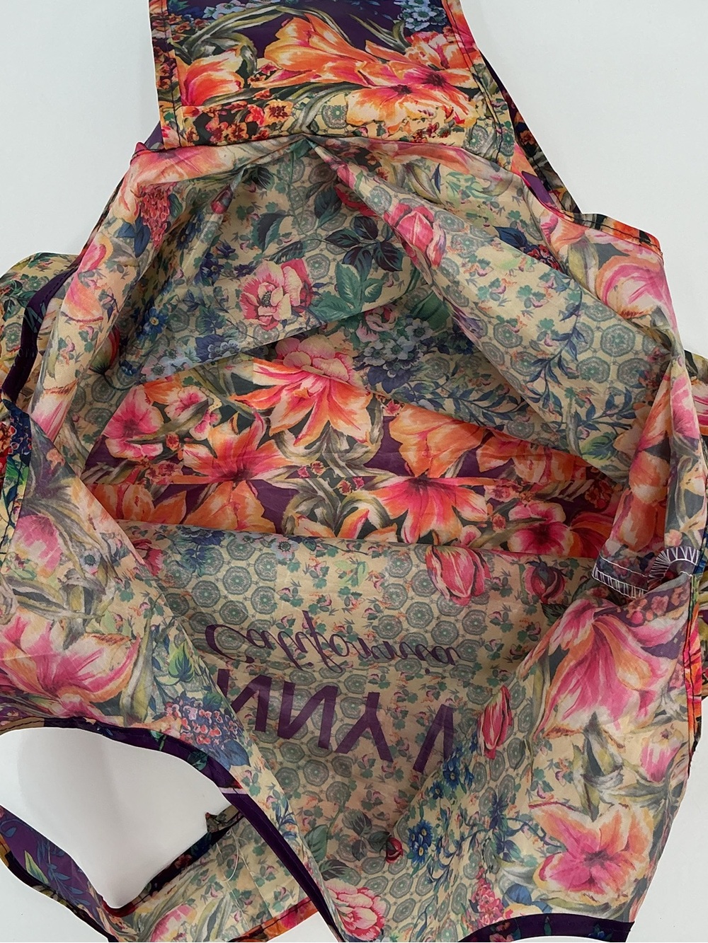 Johnny Was Floral California Boho Floral Tote - Picture 5 of 8